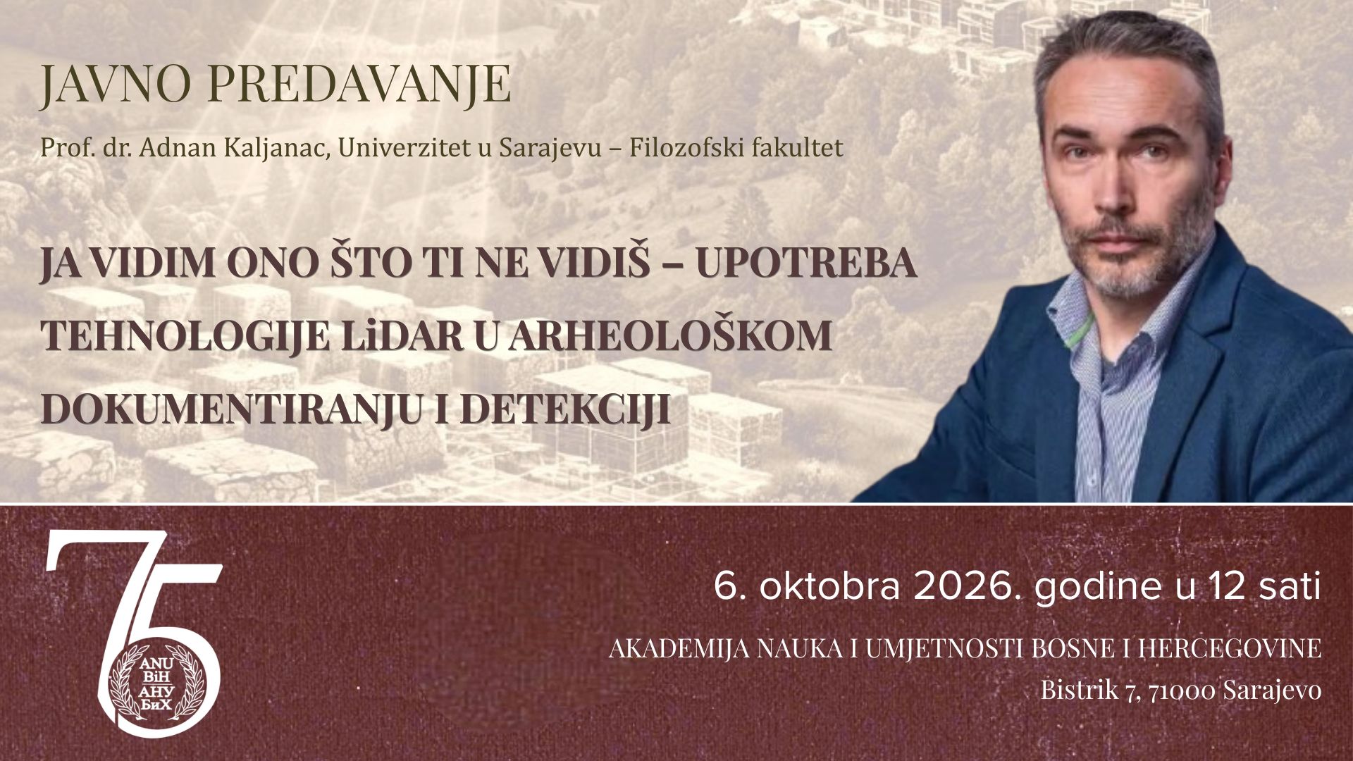 predavanje adnana kaljanca u anubih