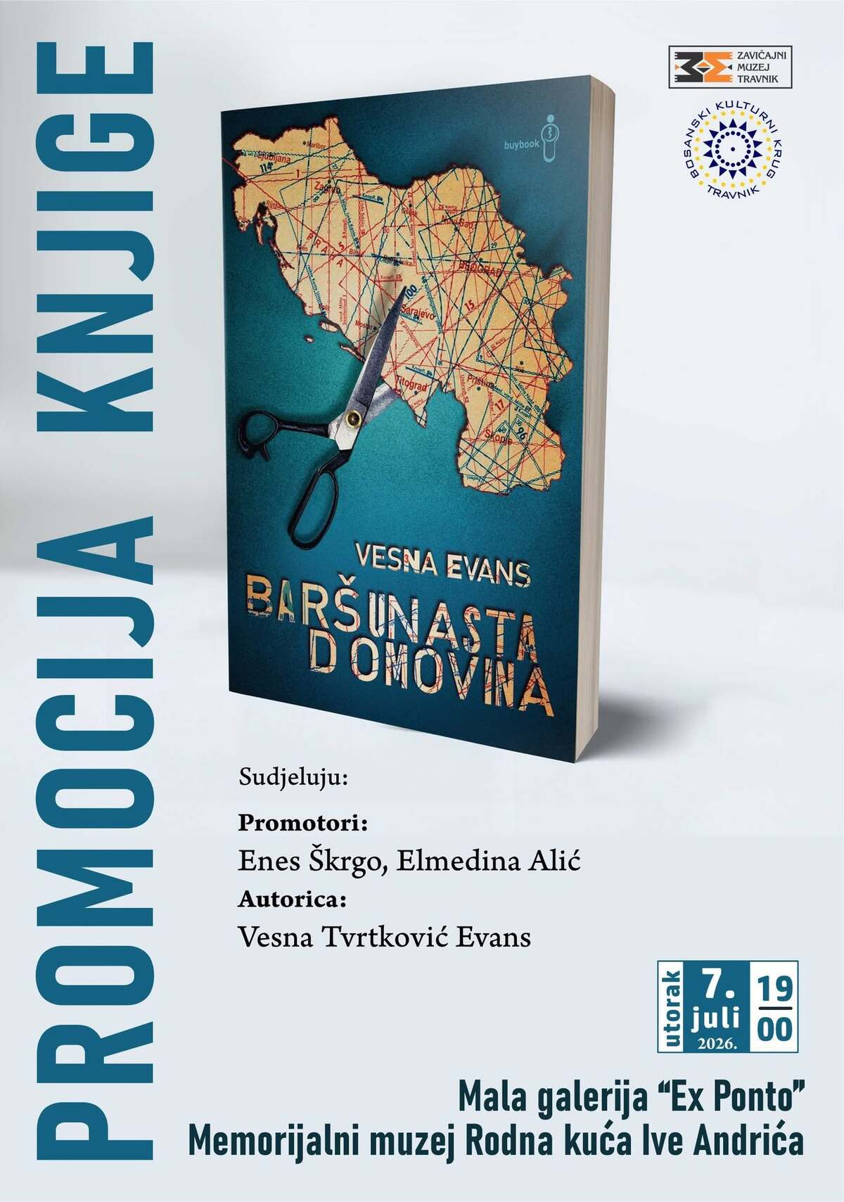 promocija knjige baršunasta domovina