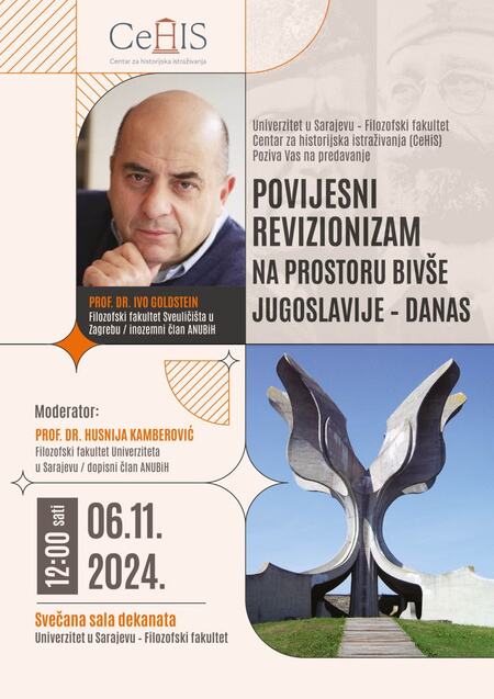 predavanje ivo goldsteina u sarajevu