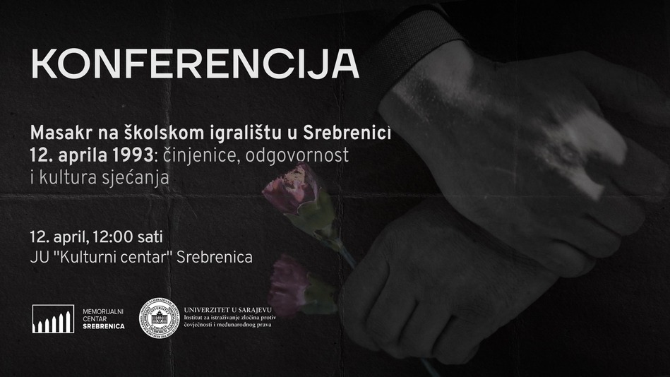 konferencija o masakru u srebrenici 12. aprila 1993